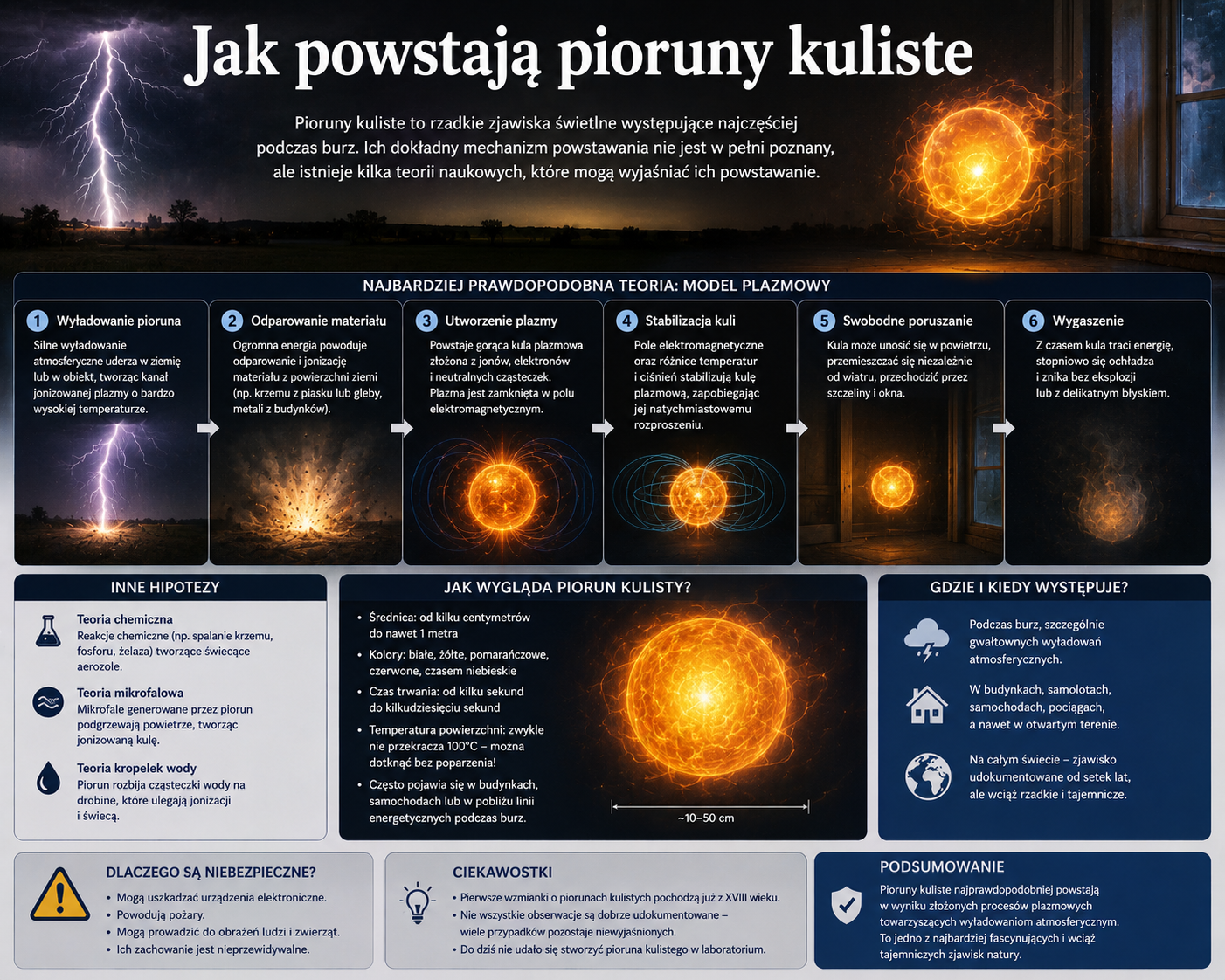 Jak powstają pioruny kuliste