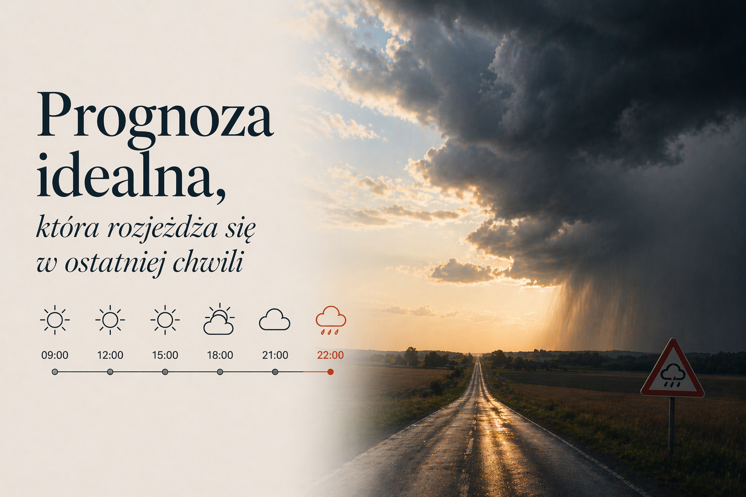 Prognoza idealna, która rozjeżdża się w ostatniej chwili