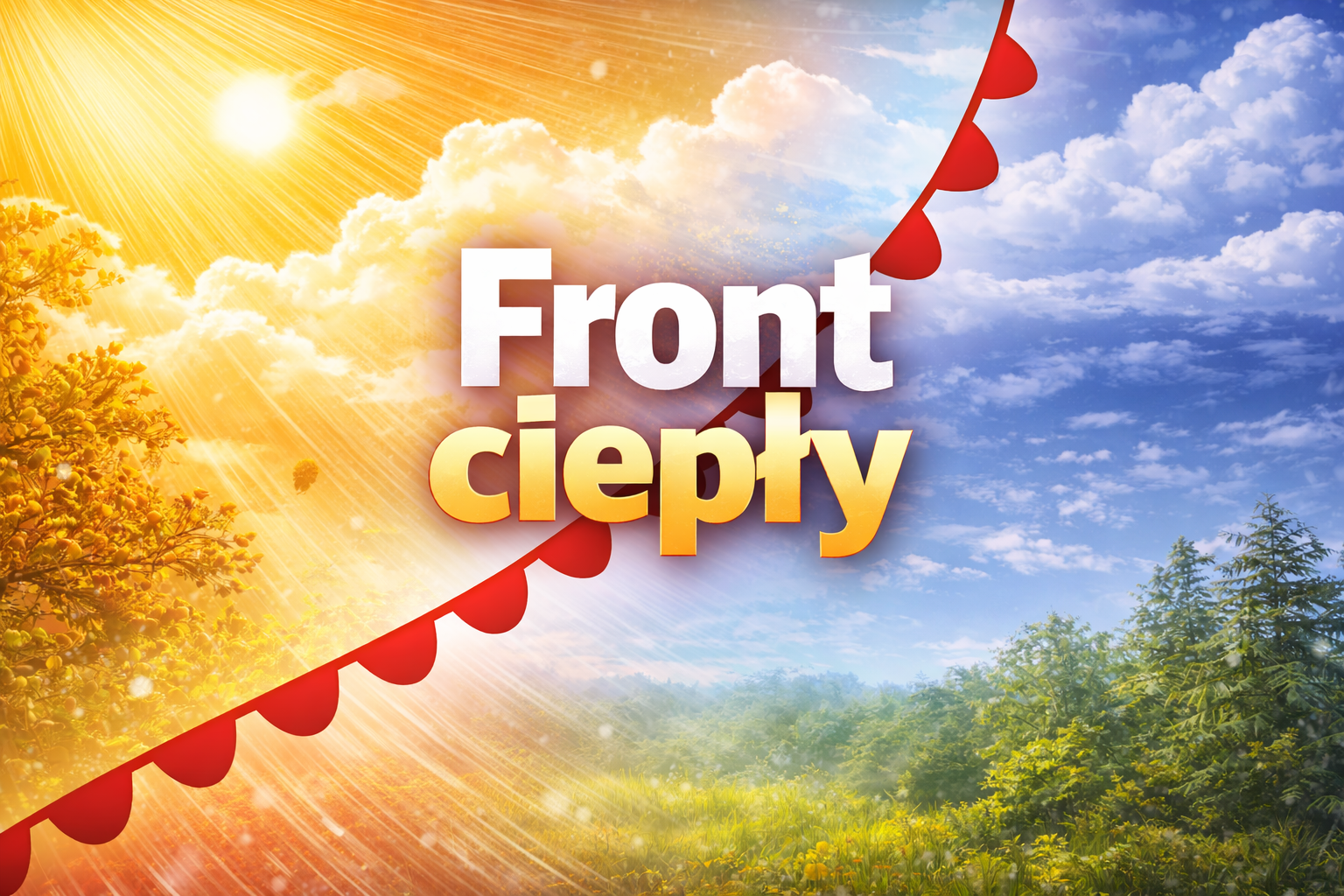 Front ciepły